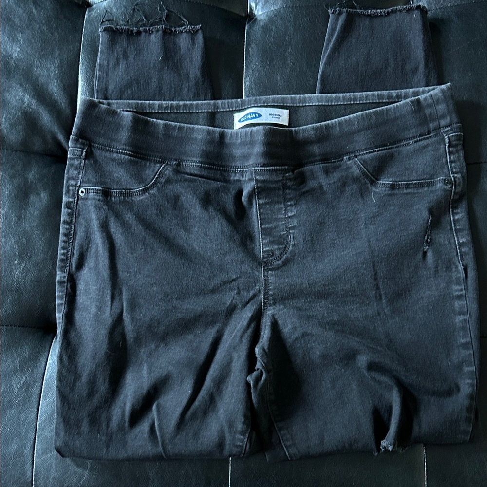 Old Navy Women's Charcoal Jeggings